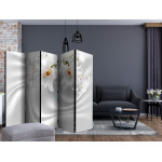 Paris Prix Paravent 5 Volets "Royal Whiteness" 172x225cm