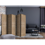 Paris Prix Paravent 5 Volets "Sand Ornament" 172x225cm