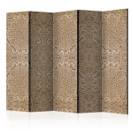 paris prix Paravent 5 Volets "Sand Ornament" 172x225cm