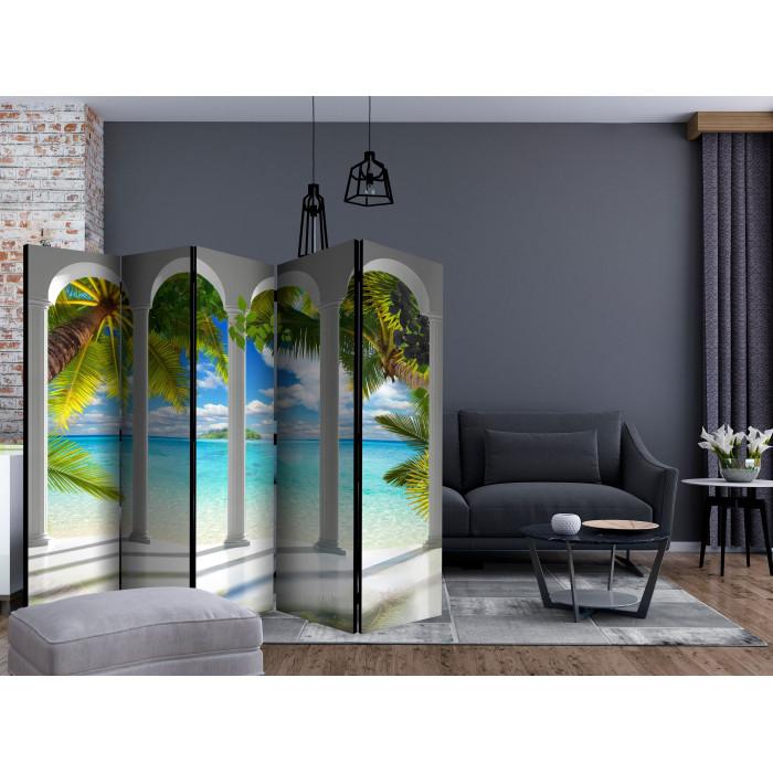 Paris Prix Paravent 5 Volets "Sea Behind Columns" 172x225cm