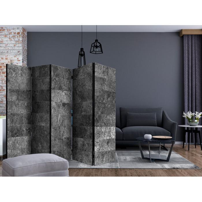 Paris Prix Paravent 5 Volets "Shade Of Grey" 172x225cm