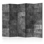 paris prix Paravent 5 Volets "Shade of Grey" 172x225cm