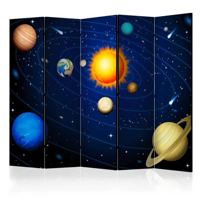 Paris Prix Paravent 5 Volets "Solar System" 172x225cm