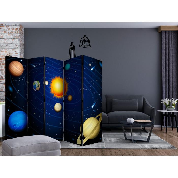 Paris Prix Paravent 5 Volets "Solar System" 172x225cm