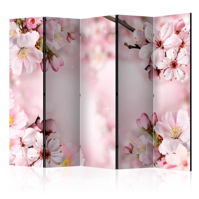 Paris Prix Paravent 5 Volets "Spring Cherry Blossom" 172x225cm