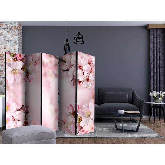 Paris Prix Paravent 5 Volets "Spring Cherry Blossom" 172x225cm