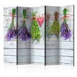 paris prix Paravent 5 Volets "Spring Inspirations" 172x225cm