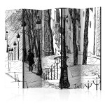 paris prix Paravent 5 Volets "Stairs Montmartre" 172x225cm