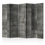 paris prix Paravent 5 Volets "Steel Design" 172x225cm