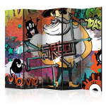 paris prix Paravent 5 Volets "Street Movie" 172x225cm