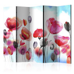 paris prix Paravent 5 Volets "Swaying with the Wind" 172x225cm