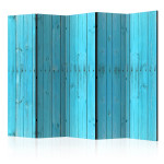 paris prix Paravent 5 Volets "The Blue Boards" 172x225cm
