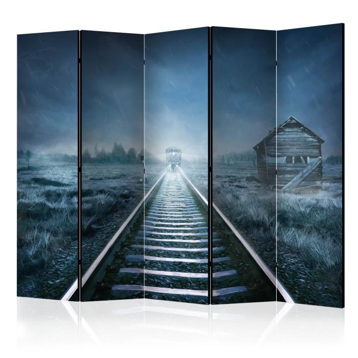 Paris Prix Paravent 5 Volets "The Ghost Train" 172x225cm