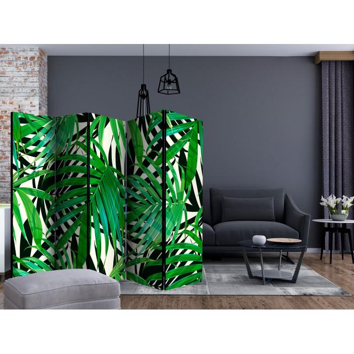 Paris Prix Paravent 5 Volets "Tropical Leaves" 172x225cm