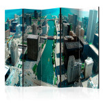 paris prix Paravent 5 Volets "Urban Architecture of Chicago" 172x225cm
