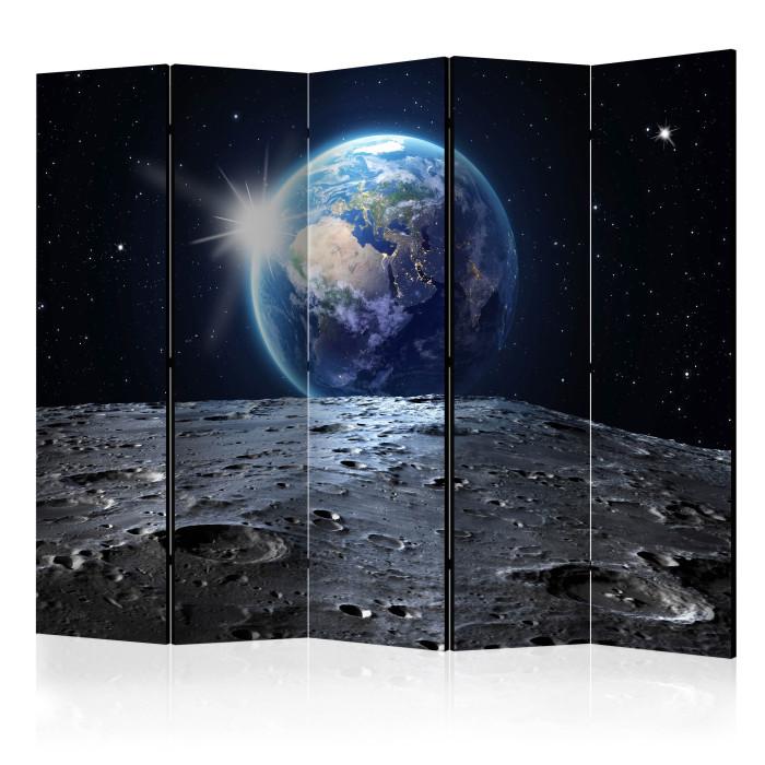 Paris Prix Paravent 5 Volets "View Of The Blue Planet" 172x225cm