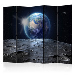 paris prix Paravent 5 Volets "View of the Blue Planet" 172x225cm