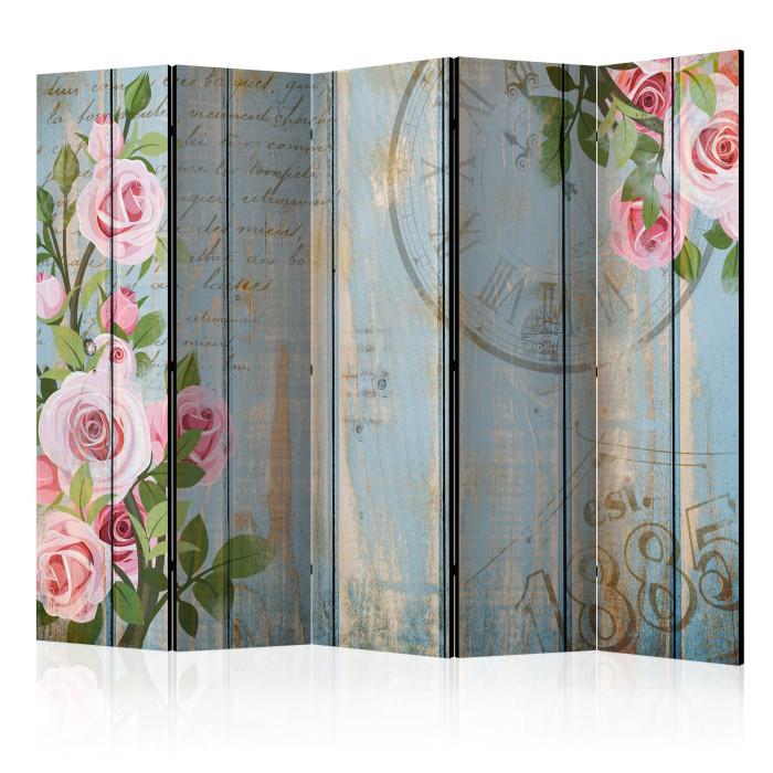 Paris Prix Paravent 5 Volets "Vintage Garden II" 172x225cm