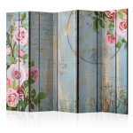 paris prix Paravent 5 Volets "Vintage Garden II" 172x225cm