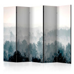 paris prix Paravent 5 Volets "Winter Forest" 172x225cm