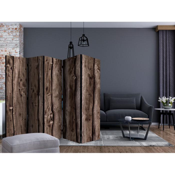 Paris Prix Paravent 5 Volets "Wooden Melody" 172x225cm