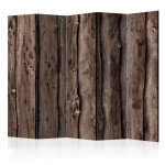 paris prix Paravent 5 Volets "Wooden Melody" 172x225cm