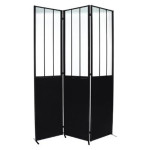 paris prix Paravent Design en Verre "Arme" 170cm Noir
