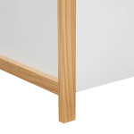 Paris Prix Armoire 2 Portes "Kima" 86cm Blanc