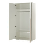 Paris Prix Armoire 2 Portes "London" 195cm Blanc