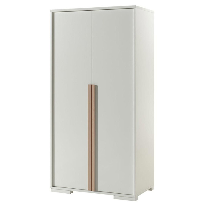 Paris Prix Armoire 2 Portes "London" 195cm Blanc