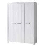 paris prix Armoire 3 Portes "Erik" 205cm Blanc