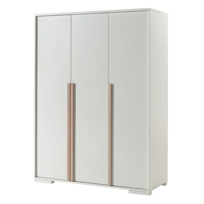 Paris Prix Armoire 3 Portes "London" 195cm Blanc