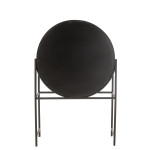 Paris Prix Armoire Bar En Bois "Shanil" 160cm Noir