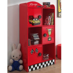 Paris Prix Armoire Enfant "Race" 133cm Rouge
