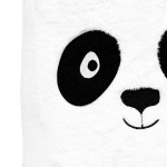 Paris Prix Bac à Jouets "Panda" 40cm Blanc & Noir