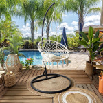 Paris Prix Balancelle Macramé "Sumatra" 120cm Beige