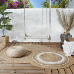 Paris Prix Balançoire Macramé "Eugène" 160cm Naturel