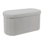 paris prix Banc Coffre Pliable "Pills" 76cm Gris