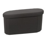 paris prix Banc Coffre Pliable "Pills" 76cm Noir