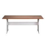 Paris Prix Banc Design En Bois "Terland" 110cm Blanc