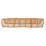 Paris Prix Banc Design En Rotin "Roni" 200cm Naturel