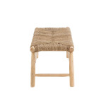 Paris Prix Banc Design En Teck "Timo" 100cm Naturel
