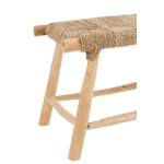 Paris Prix Banc Design En Teck "Timo" 100cm Naturel