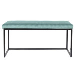 Paris Prix Banc Design "Giulia" 100cm Bleu