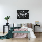 Paris Prix Banc Design "Giulia" 100cm Bleu