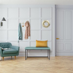 Paris Prix Banc Design "Giulia" 100cm Bleu