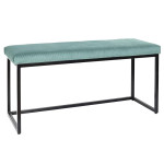 paris prix Banc Design "Giulia" 100cm Bleu