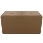 Paris Prix Banquette Coffre "Prunille" 85cm Taupe