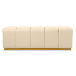 Paris Prix Banquette Design "Eliot" 140cm Beige