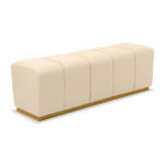 paris prix Banquette Design "Eliot" 140cm Beige